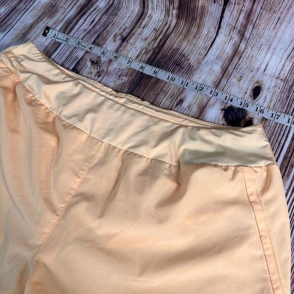 Nike Running Shorts Womens Size 2XL XXL Orange Dri Fit Crew Gym Run Casual Melon - Picture 8 of 13